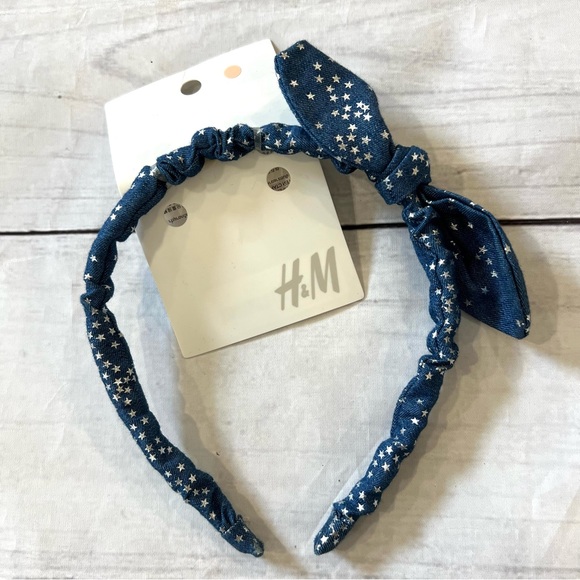🆕NWT H&M Bow Hairband - Picture 1 of 3